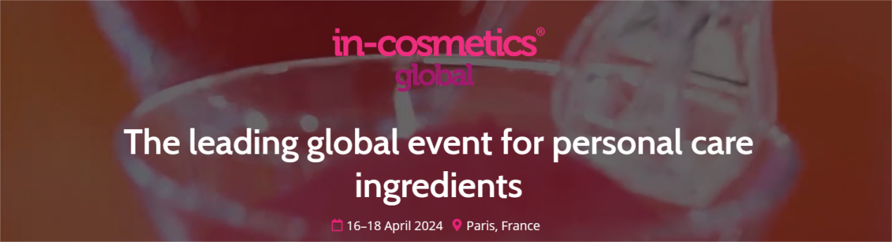 Untuk Memenuhi Materi Shengqing di In-Cosmetics Global