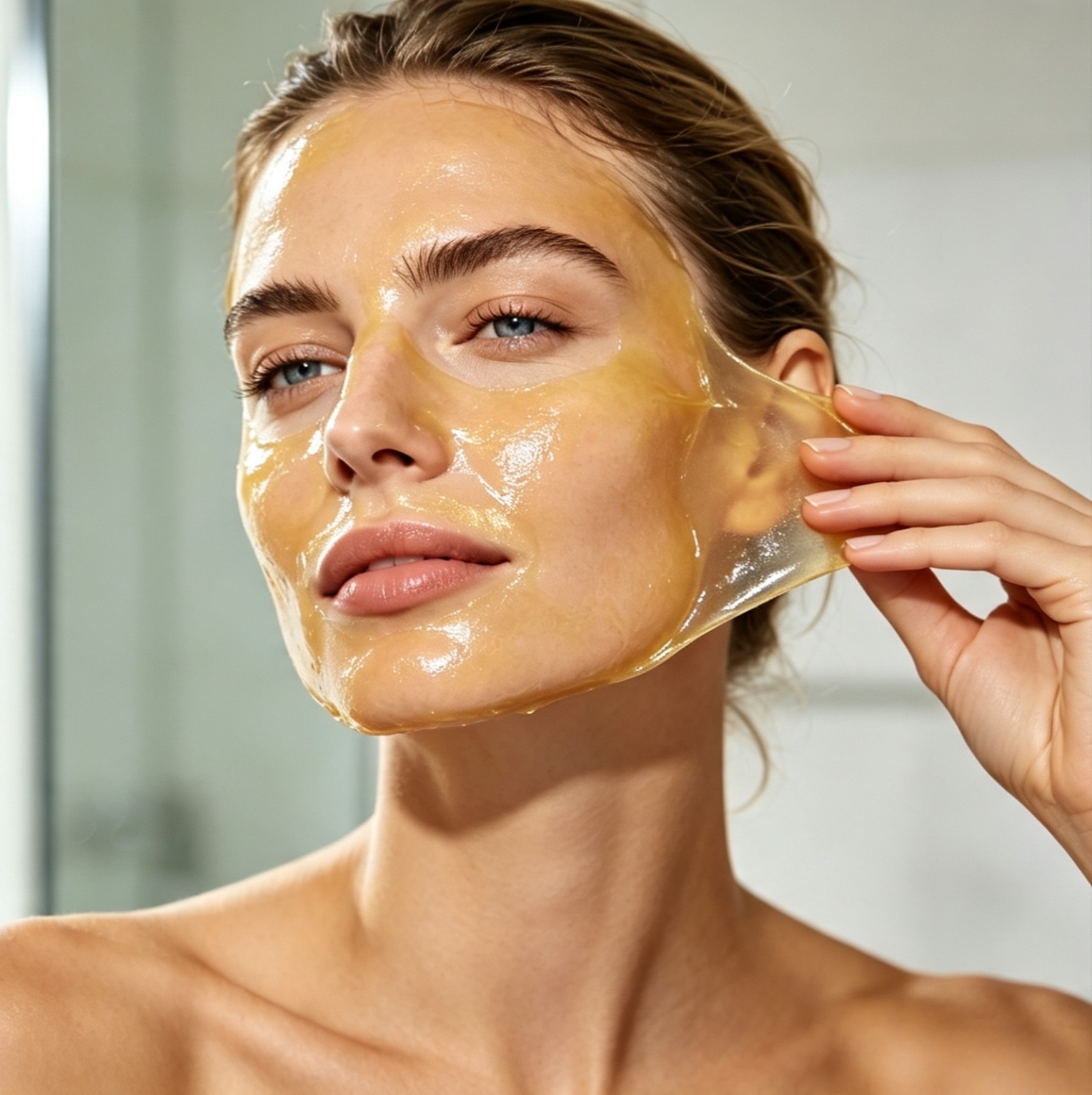 SQ-SE 8100: Film Bekas Polyurethane-35 yang Membuat Masker Peel-Off Bebas Rasa Sakit